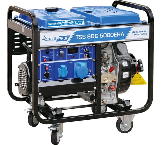 Дизель генератор ТСС SDG 5000EHA 077012