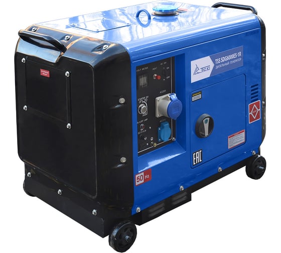 Дизель генератор ТСС SDG 6000ES-1R 077023