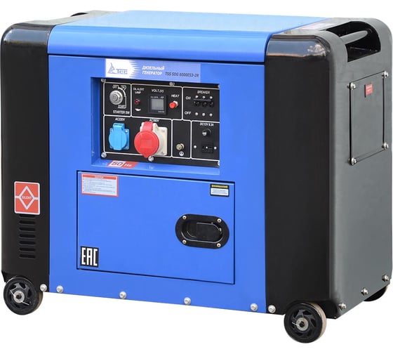 Дизель генератор  ТСС SDG 6000ES3-2R 077021