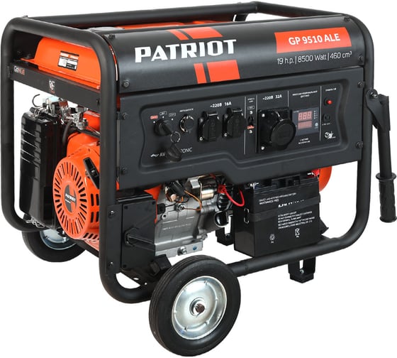 Бензиновый генератор PATRIOT GP 9510ALE 474101805