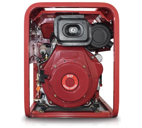 Дизельный электроагрегат REDVOLT 192fe, 7,0 квт, эл. старт, подготовка под ats 3 фазы EPD7500EA3