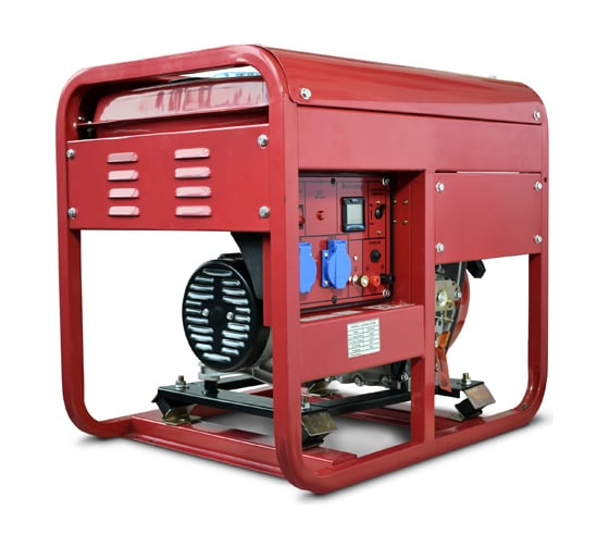Дизельный электроагрегат REDVOLT 170f, 2,2 квт ручн. старт, EPD2500