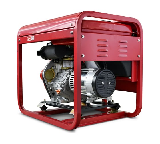 Дизельный электроагрегат REDVOLT 170f, 2,2 квт ручн. старт, EPD2500