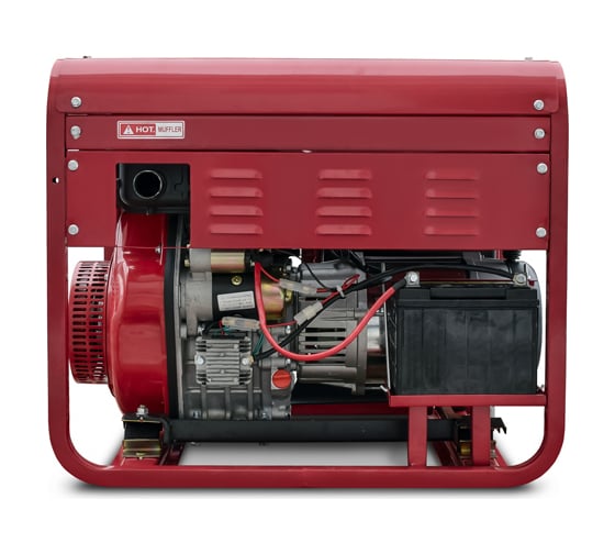 Дизельный электроагрегат REDVOLT 192fe, 7,0 квт, эл. старт, подготовка под ats EPD7500EA