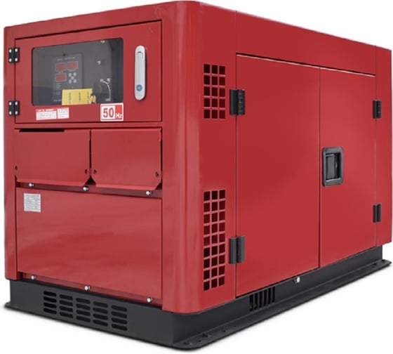 Дизельный электроагрегат REDVOLT 292fe, 12,0 квт, эл. старт, кожух, подготовка под ats EPD12000EAS