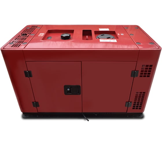 Дизельный электроагрегат REDVOLT 292fe, 12,0 квт, эл. старт, кожух, подготовка под ats EPD12000EAS