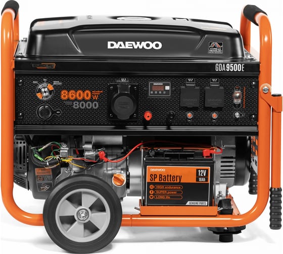 Бензиновый генератор с возможностью подключения ATS DAEWOO GDA 9500E
