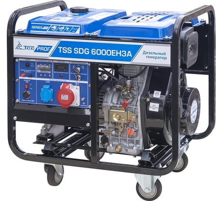 Дизельный генератор ТСС SDG 6000EH3A 077016