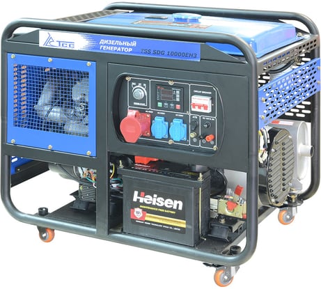 Дизельный генератор с электронной панелью ТСС SDG 10000EH3 077029