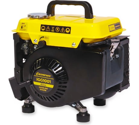 Генератор Champion 1/1.1кВт 1.86 л.с., 2Т, 2.2 л, 12В, 11.8 кг IGG1001