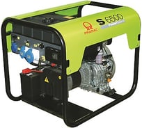 Электрогенераторная установка Pramac S6500,+CONN+DPP дизельная, однофазная PD482SYAZ01