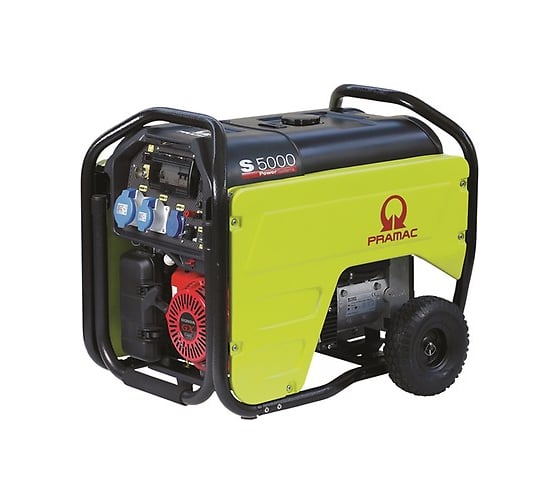 Электрогенераторная установка Pramac S5000+CONN+AVR, бензиновая, однофазная PD412SHBZ02
