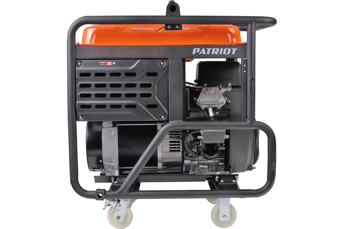 Бензиновый генератор Patriot GRA 18000AWS 472102318 - выгодная цена,  отзывы, характеристики, фото - купить в Москве и РФ