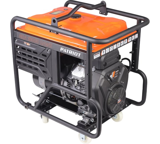 Бензиновый генератор Patriot GRA 19000DAWS 472102319