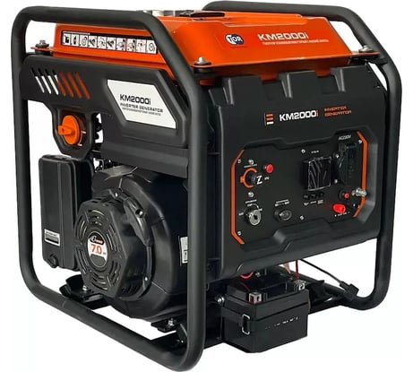 Инверторный бензиновый генератор TOR KM2000i 2,0 кВт 220В 12 л с кнопкой запуска 1025973