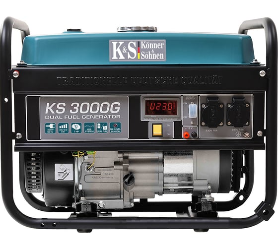 Газобензиновый генератор Konner&Sohnen KS 3000G 1