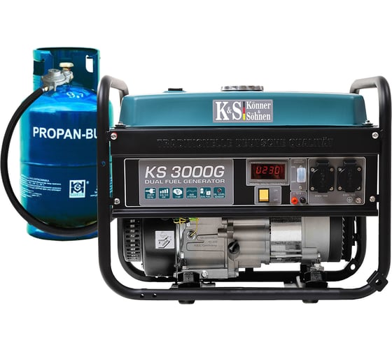 Газобензиновый генератор Konner&Sohnen KS 3000G