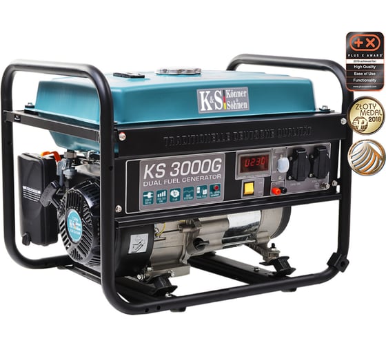 Газобензиновый генератор Konner&Sohnen KS 3000G