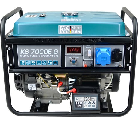 Газобензиновый генератор Konner&Sohnen KS 7000E G