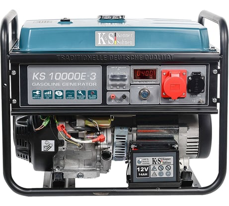 Бензиновый генератор Konner&Sohnen KS 10000E-3