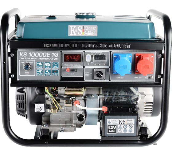 Бензиновый генератор Konner&Sohnen KS 10000E-1/3 1