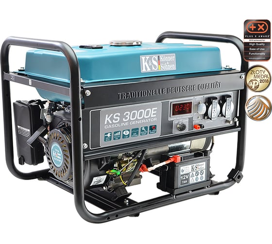 Бензиновый генератор Konner&Sohnen KS 3000E