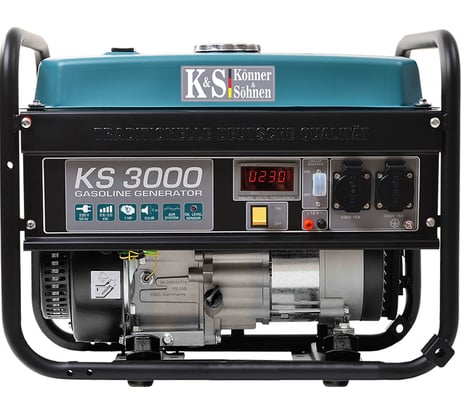 Бензиновый генератор Konner&Sohnen KS 3000