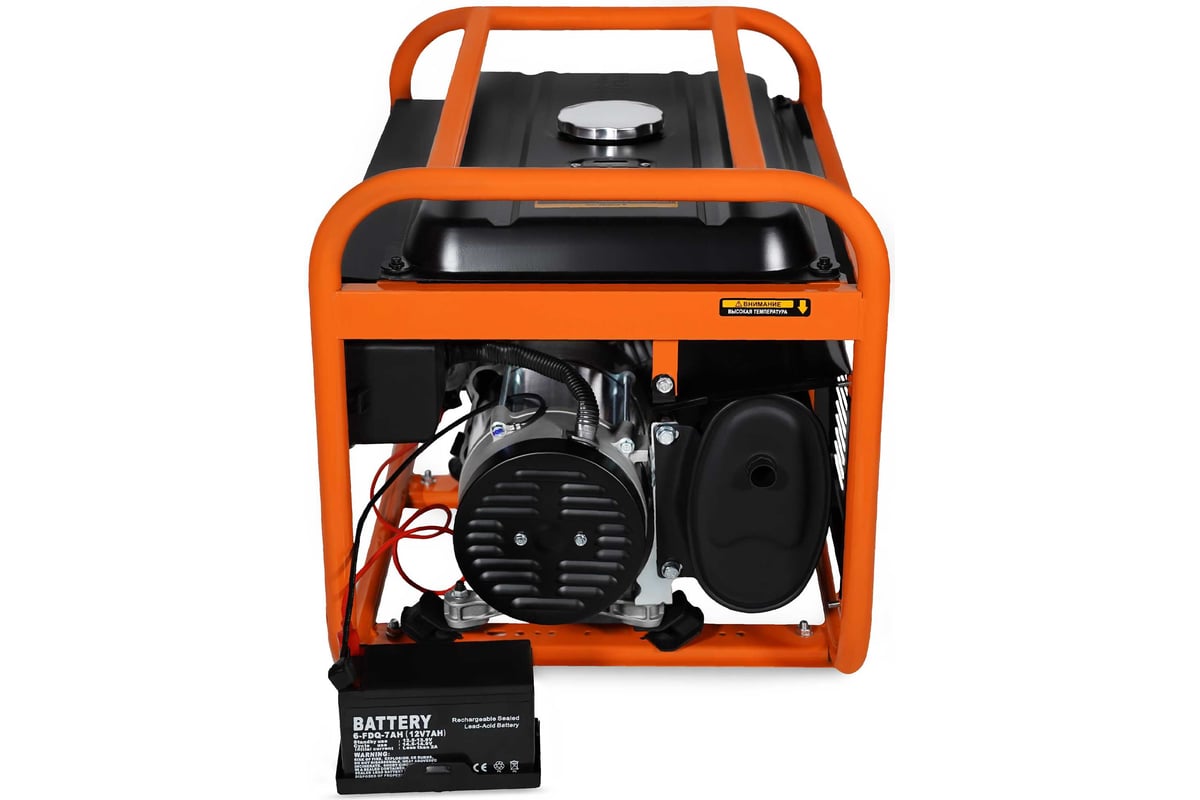 Электрический бензиновый генератор PARTNER FOR GARDEN 4000е P 4.875 ква ...