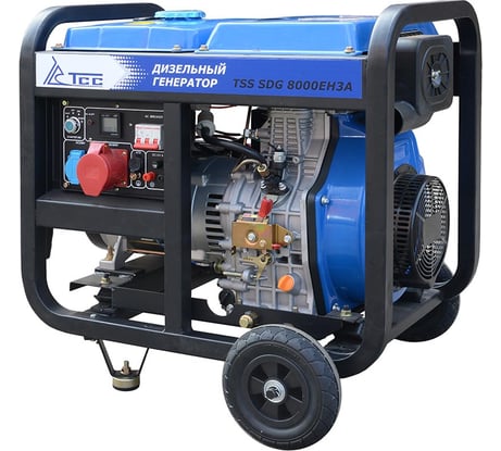Дизельный генератор ТСС SDG 8000EH3A 100021