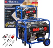 Генератор автономный бензиновый Forsage 5000вт ном. F-FY6500(57989)