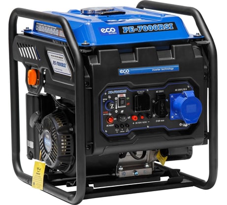 Инверторный бензиновый генератор ECO PE-7000RSI EC1563-9