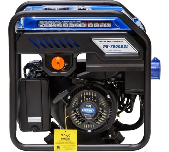 Инверторный бензиновый генератор ECO PE-7000RSI EC1563-9
