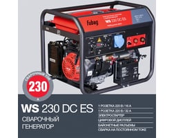 Fubag WS 230 DC ES бензиновая — фото 2
