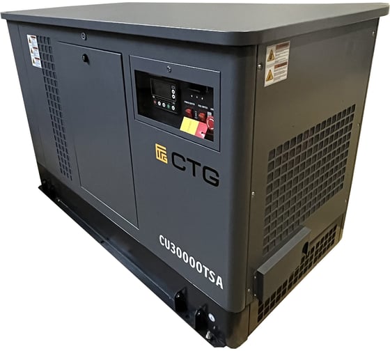 Электроагрегат газопоршневой CTG CU30000SA в кожухе 4687204619106