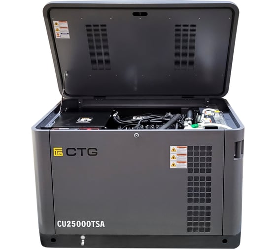 Электроагрегат газопоршневой CTG CU25000SA в кожухе 4687204619083