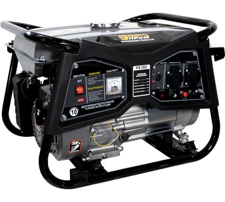 Бензиновый генератор ЭНЕРГОПРОМ 3,5кВт 212куб.см УГБ-3900 00-00011109