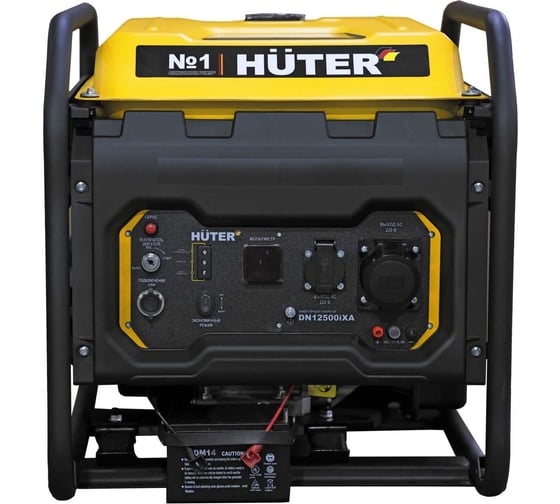 Инверторный генератор Huter DN12500iXA -электростартер 64/10/13