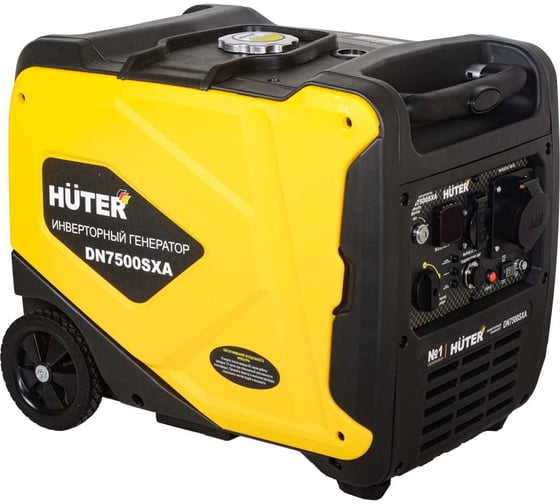 Инверторный генератор Huter DN7500SXA -электростартер 64/10/10