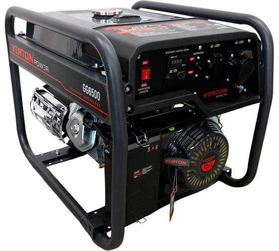 Генератор бензиновый VERTON POWER GG6500 01.15815.15818