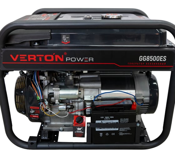 Генератор бензиновый VERTON POWER GG8500ES 01.15815.15820