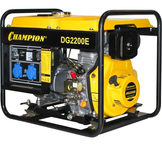Дизельный генератор CHAMPION DG2200E 1