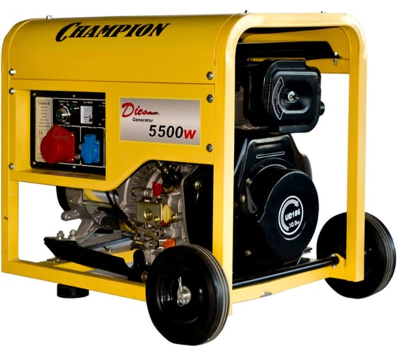 Дизельный генератор CHAMPION DG6000E 1