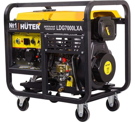 Электрогенератор дизельный Huter LDG 7000LXА 64/2/8