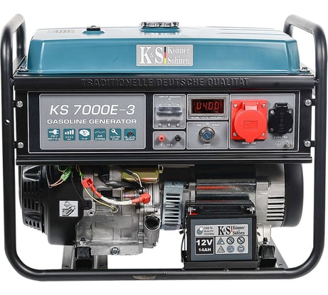 Бензиновый генератор Konner&Sohnen KS 7000E-3
