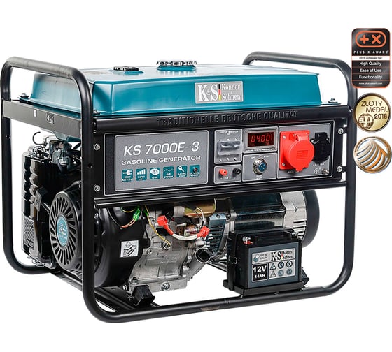 Бензиновый генератор Konner&Sohnen KS 7000E-3