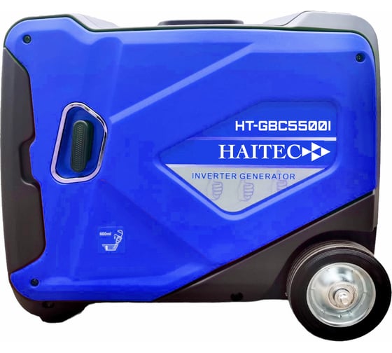 Генератор бензиновый инверторный HAITEC кемпинговый, 5500 Вт HT-GBС5500IES