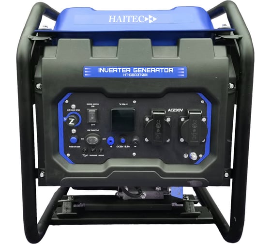 Генератор бензиновый инверторный HAITEC рамный, 3700 Вт HT-GBR3700I