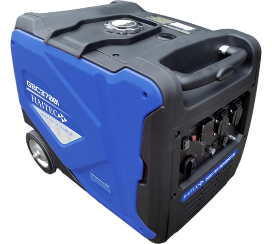 Генератор бензиновый инверторный HAITEC кемпинговый, 3700 Вт HT-GBС3700I