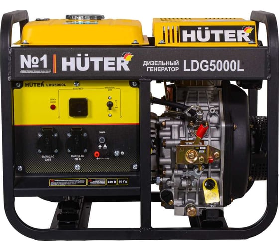 Дизельный электрогенератор Huter LDG 5000L 64/2/11