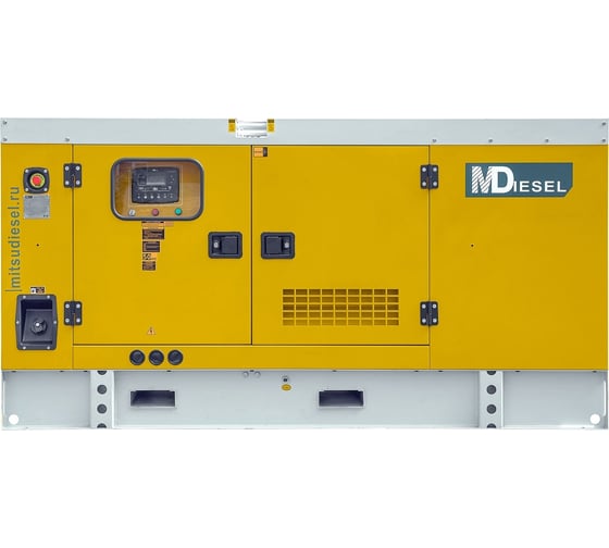 Резервный дизельный генератор MDiesel МД АД-100С-Т400-1РКМ29 в шумозащитном кожухе 040480